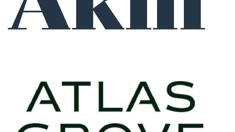 Akin &amp; Atlas Grove Logos