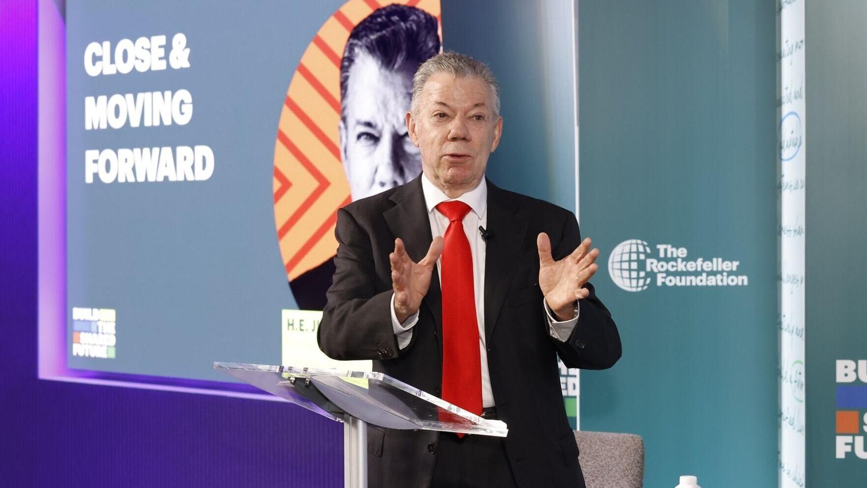 Juan Manuel Santos, Former President of Colombia, Nobel Peace Prize Laureate, and Trustee of The Rockefeller Foundation.