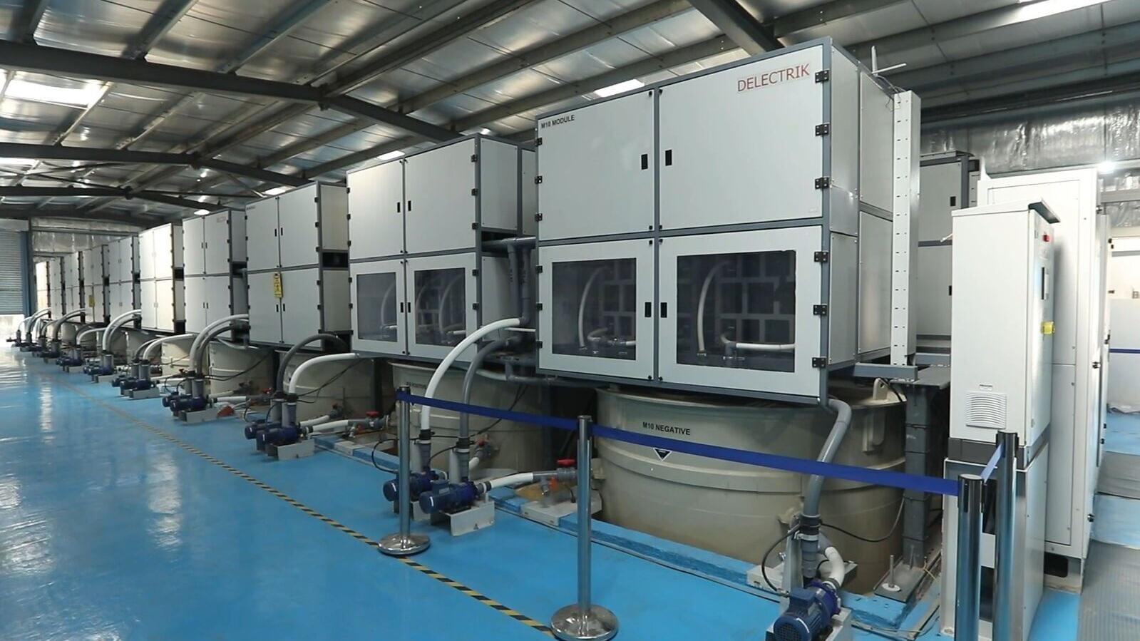 Delectrik’s 3 MWH Vanadium Redox Flow Battery Installation at Greater Noida, India