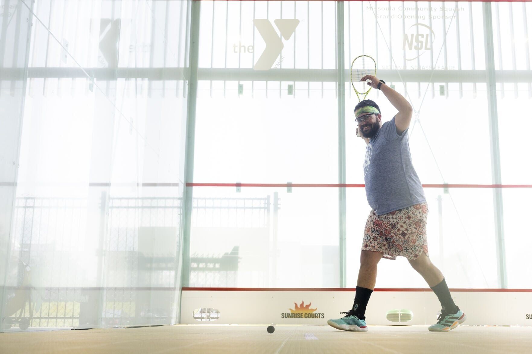 YMCA squash courts 04
