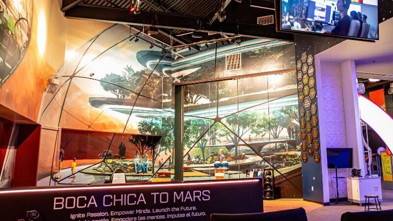 Exposición Boca Chica to Mars