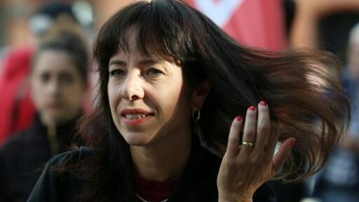 Elif Eralp of the far-left Die Linke party has her eyes set on running Berlin's next government