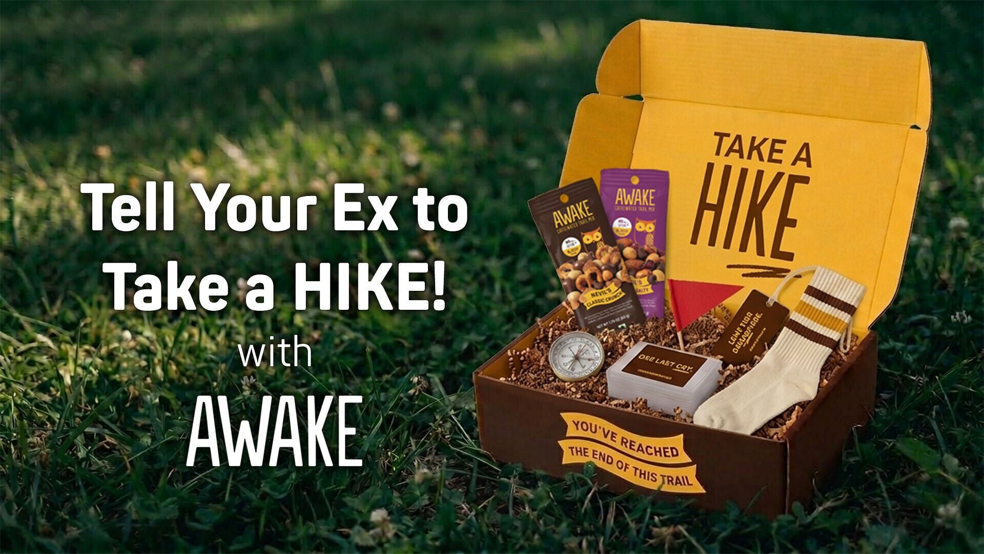 AWAKE Trail Mix "take a hike" Kit