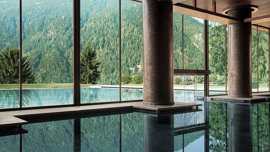 Lefay Resort &amp; SPA Dolomiti Indoor Outdoor Pool