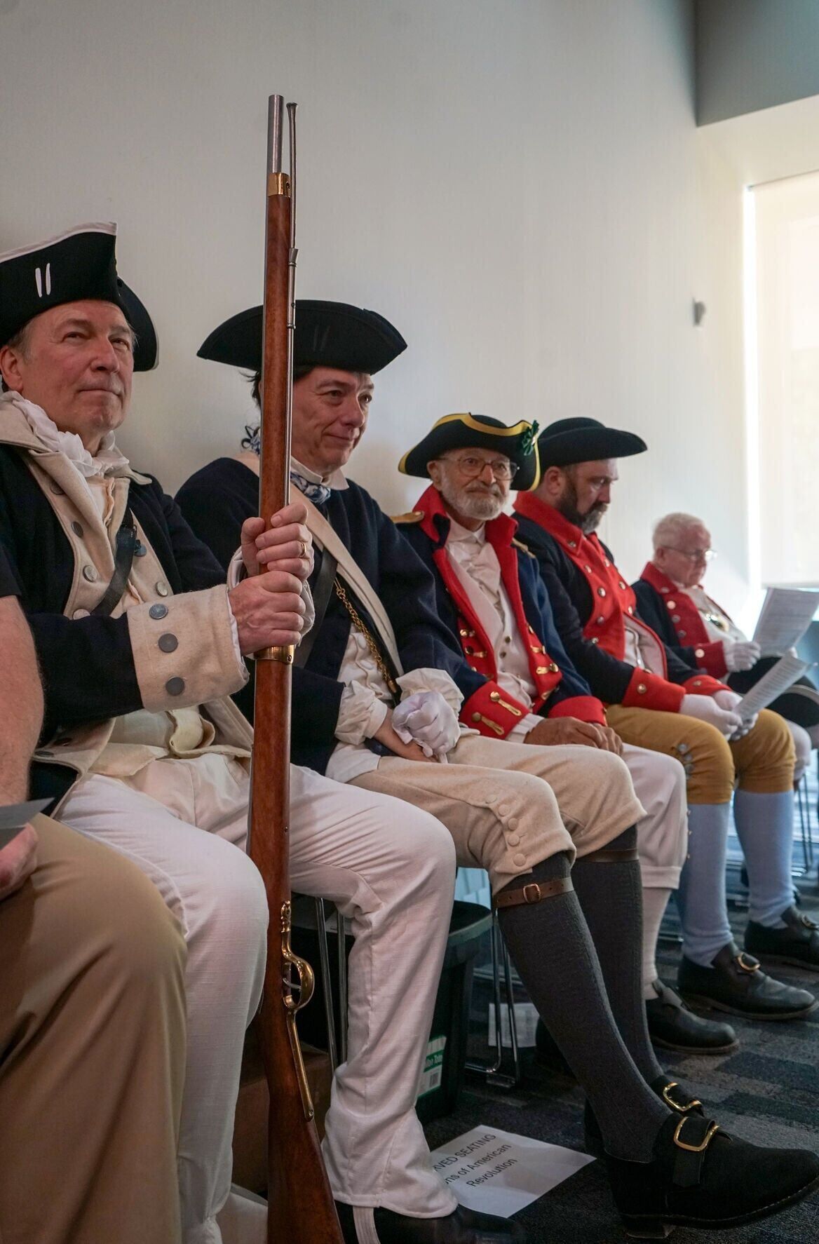 From left, Mitchell Moore, Randal Palmer, John Coutts, Rob Ingram and Wayne Merrill