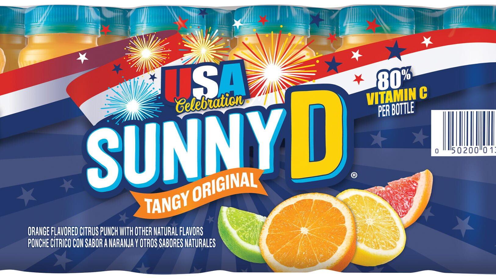SUNNYD® limited-edition USA Celebration Pack - 24-count.