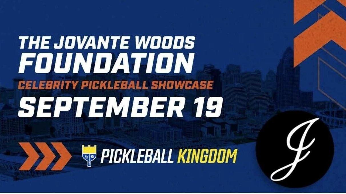 The Jovante Woods Foundation Celebrity Pickleball Showcase is Set for Sept. 19 at Pickleball Kingdom in Centerville, Ohio