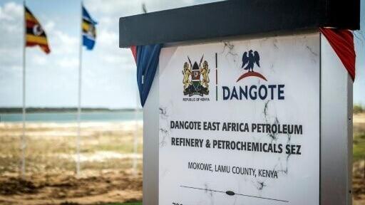The port of Lamu has become the site for Africa's second-biggest oil refinery, being built by Nigerian tycoon Aliko Dangote