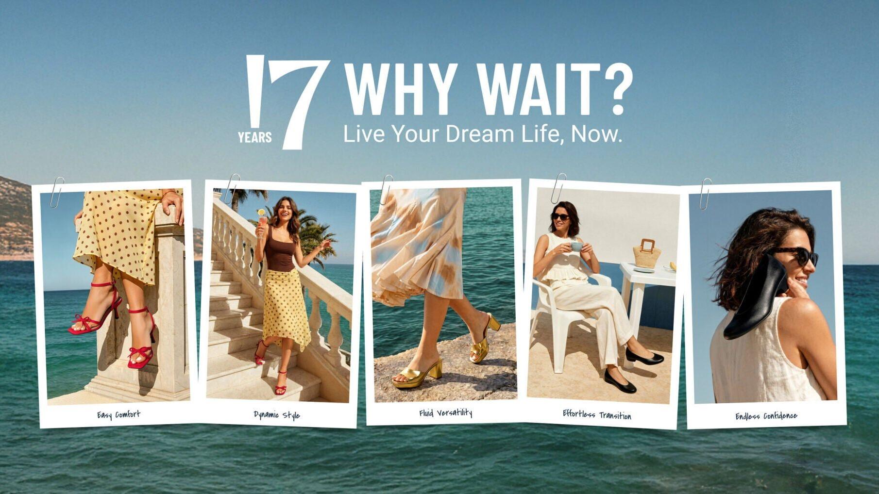 DREAM PAIRS is celebrating its 17th anniversary with the launch of the “Why Wait?” campaign, reframing everyday footwear choices as spontaneous, in-the-moment decisions that reflect a broader cultural shift toward living in the present. Centered on the ...