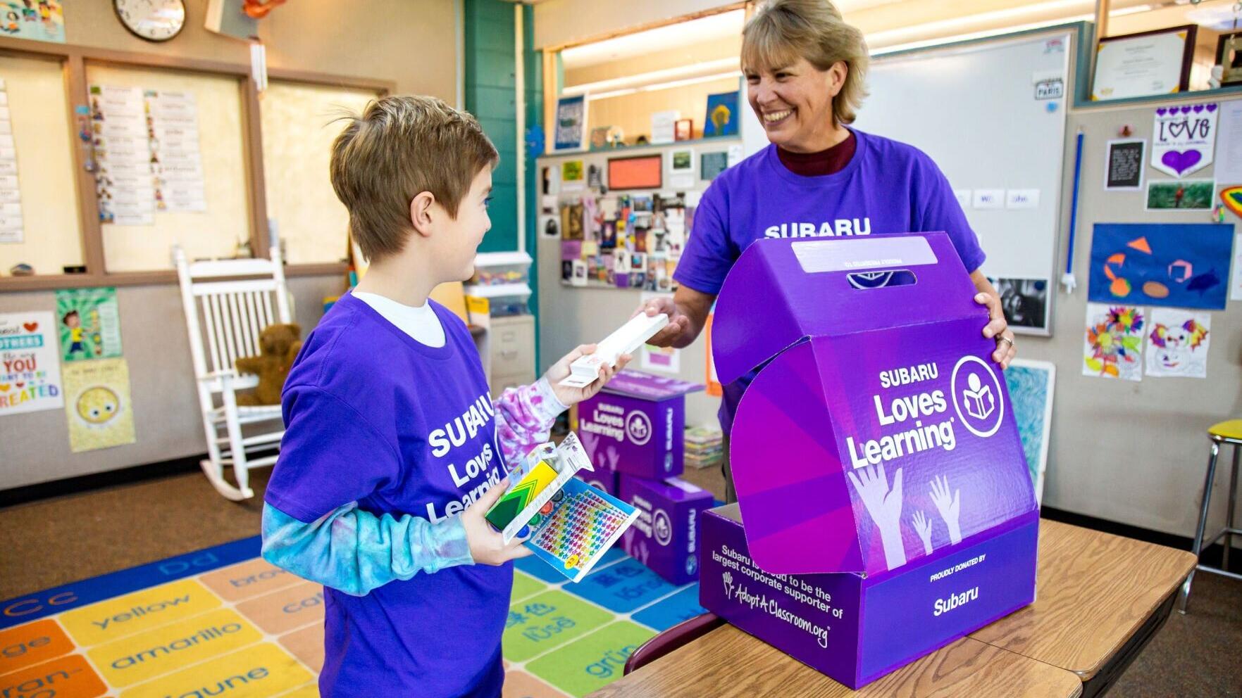 The average teacher in the U.S. spends $895 of their own money each year on classroom materials. To help make a difference, Subaru of America and its retailers are providing funding through the Subaru Loves Learning® initiative to teachers across the co...