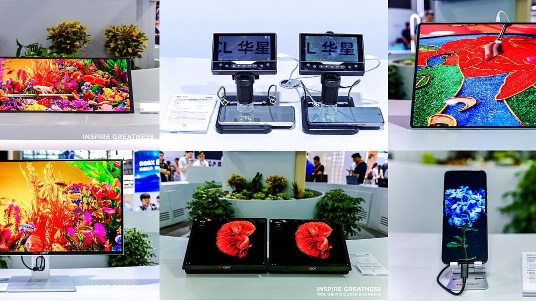 OLED products showcased at DIC EXPO 2026