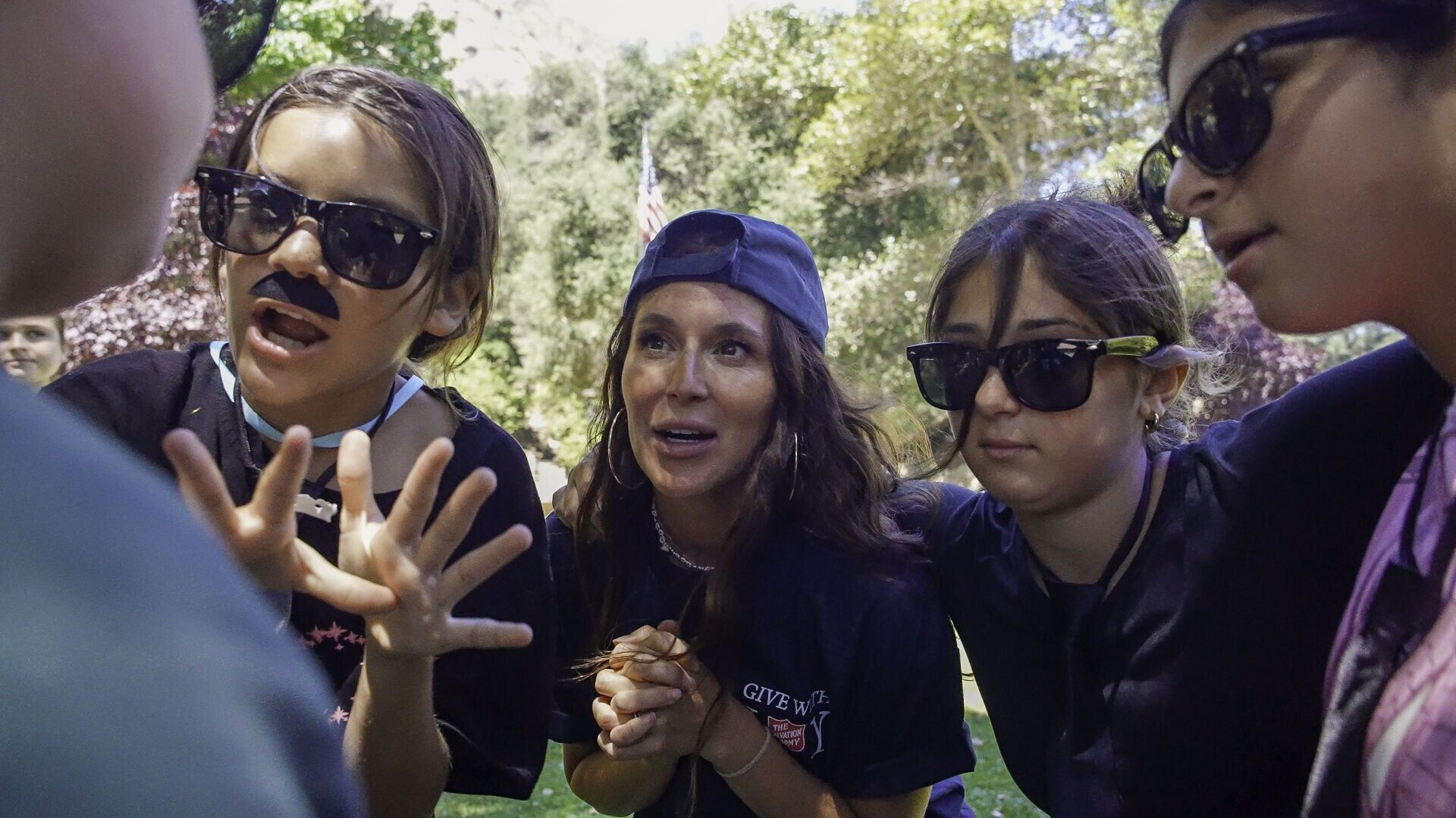 Alexa PenaVega and Daryl Sabara Team Up To Bring Joy to Kids at Salvation Army Summer Camp