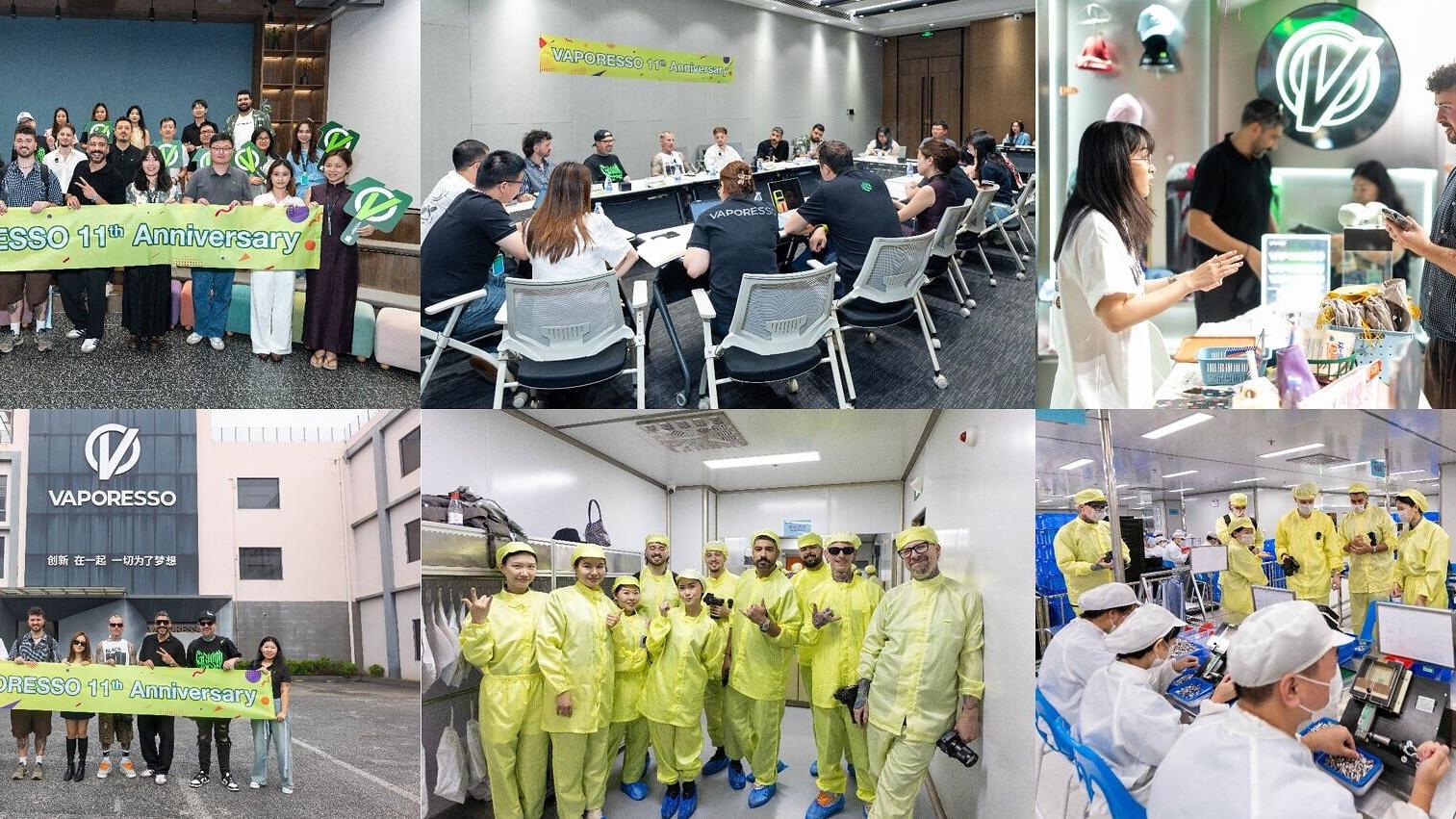 Global creators visit VAPORESSO headquarters in Shenzhen