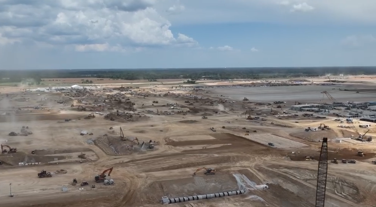 Construction activity on former farmland set to become Meta's Hyperion campus