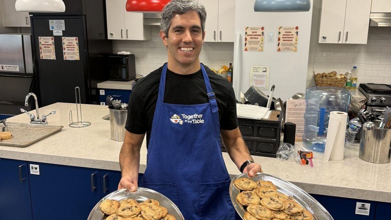 Dr. Eric Cerrati and his team serve at the Ronald McDonald House