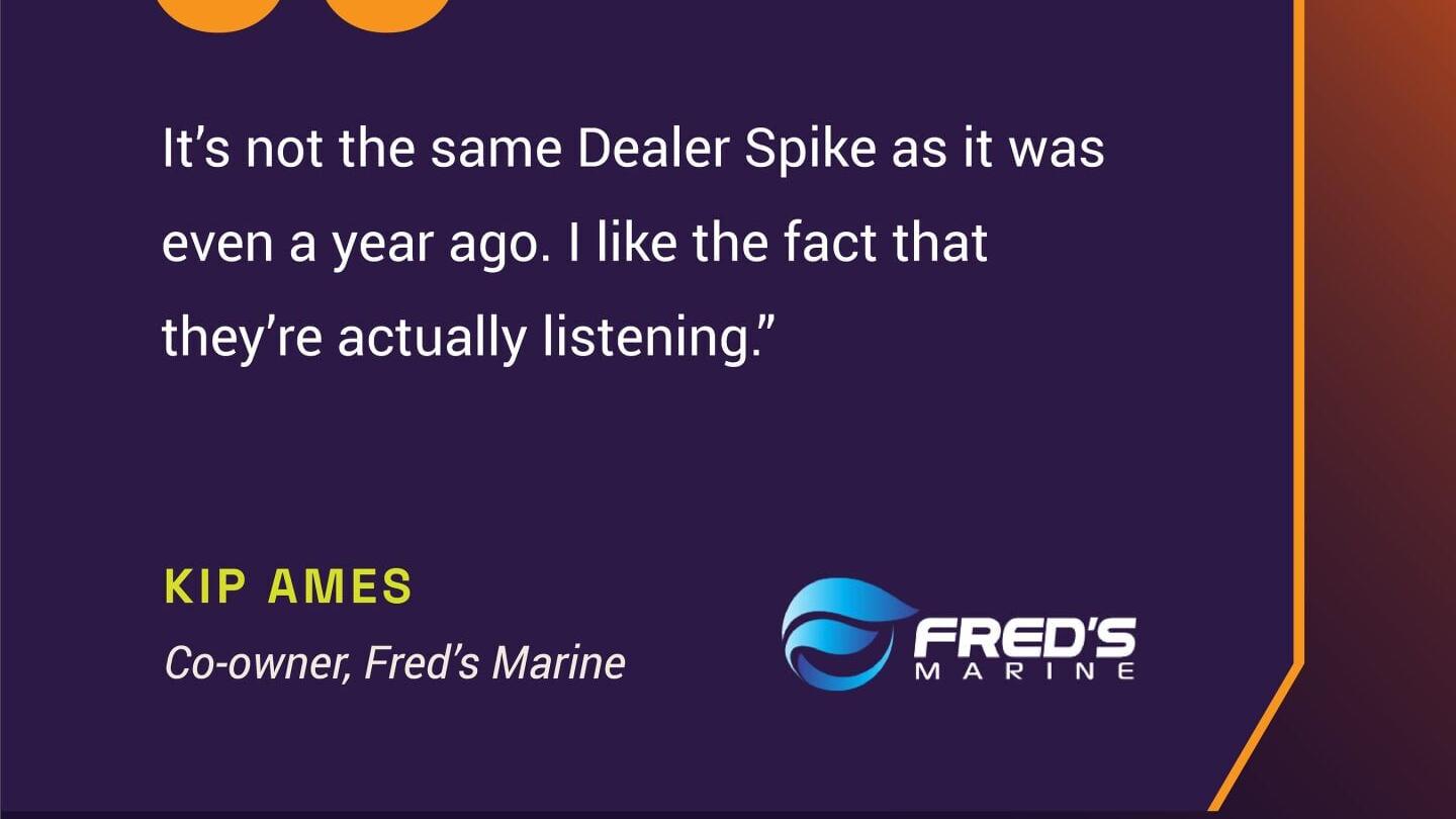 "It's not the same Dealer Spike as it was even a year ago