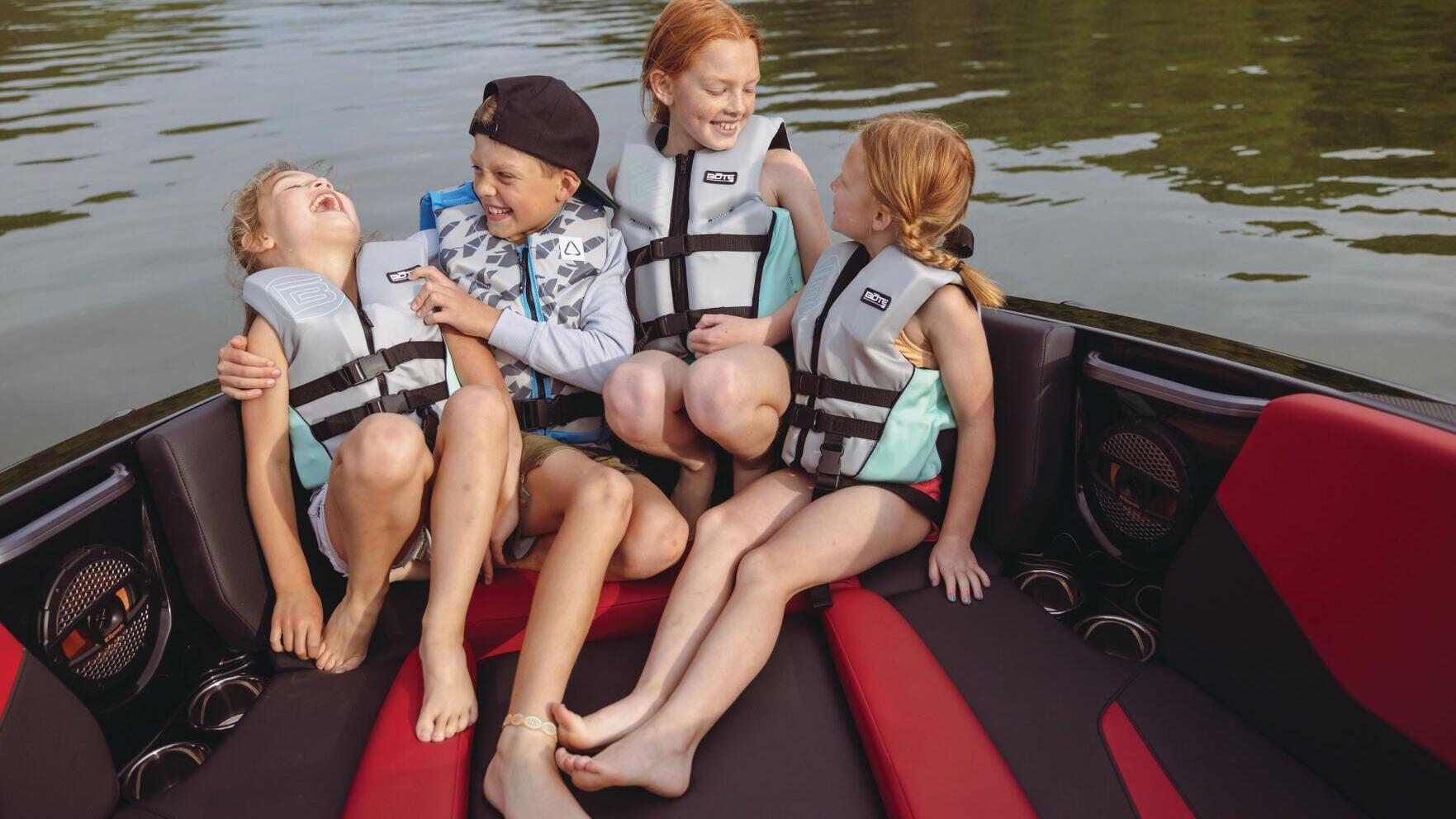 Parents who use patience and safe boating practices, like always wearing a life jacket, can create a calm and safe environment on the boat for kids. Research indicates family boating adventures can help children build confidence and strengthen family re...