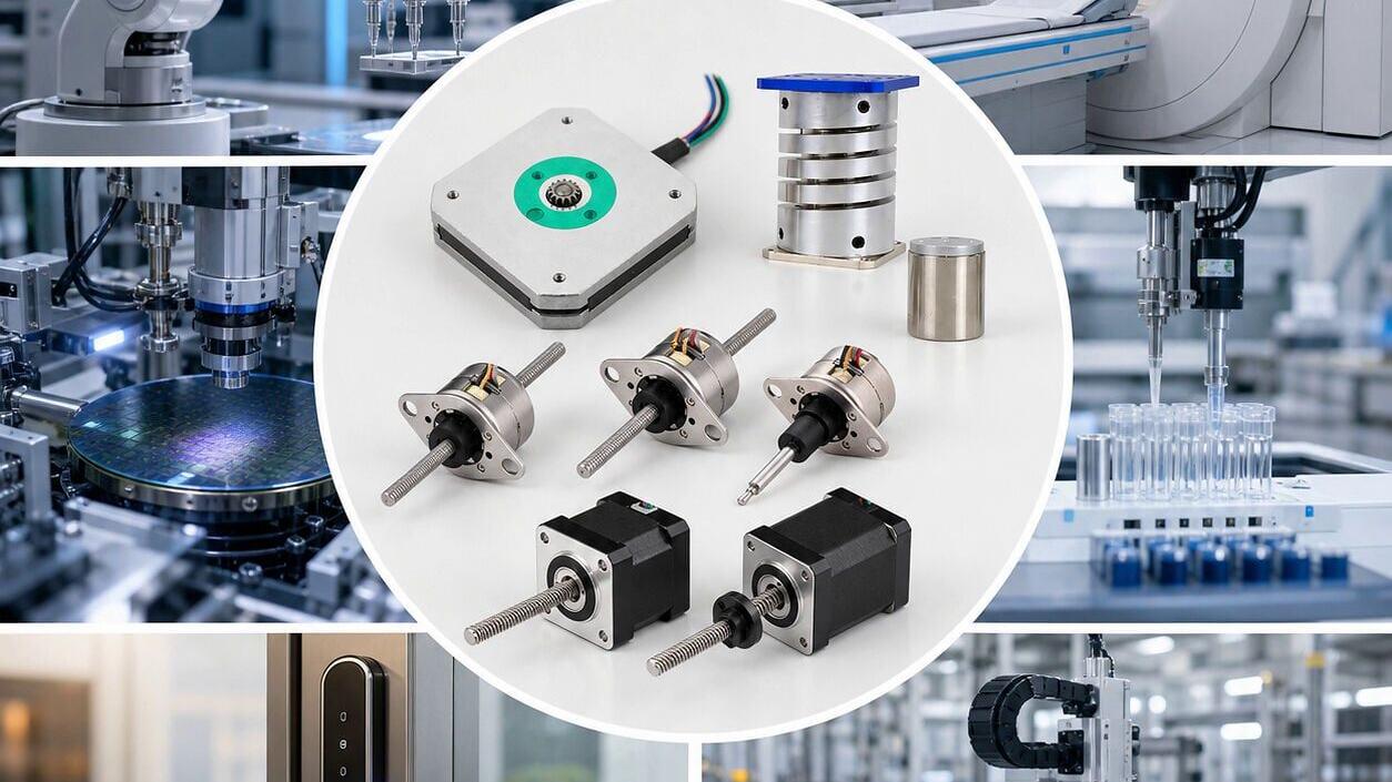 Smooth Motor precision motion solutions for OEM critical applications including analytical instruments, smart locks, robotics, semiconductor equipment, and industrial automation