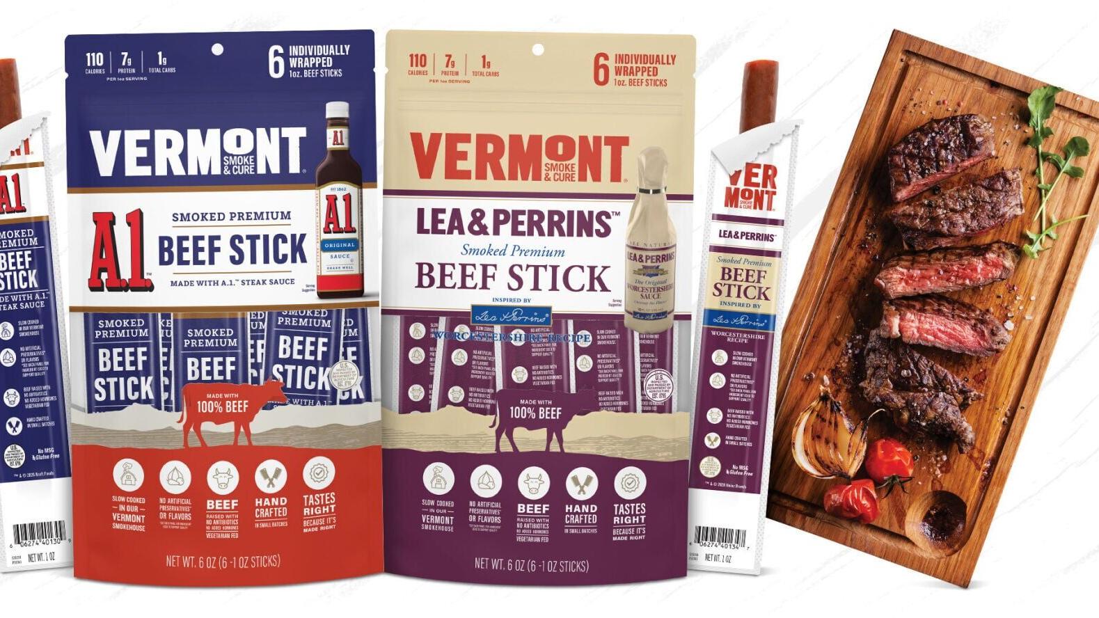 Vermont Smoke &amp; Cure Takes the Steakhouse Further with Bold New A.1. and Lea &amp; Perrins Meat Sticks