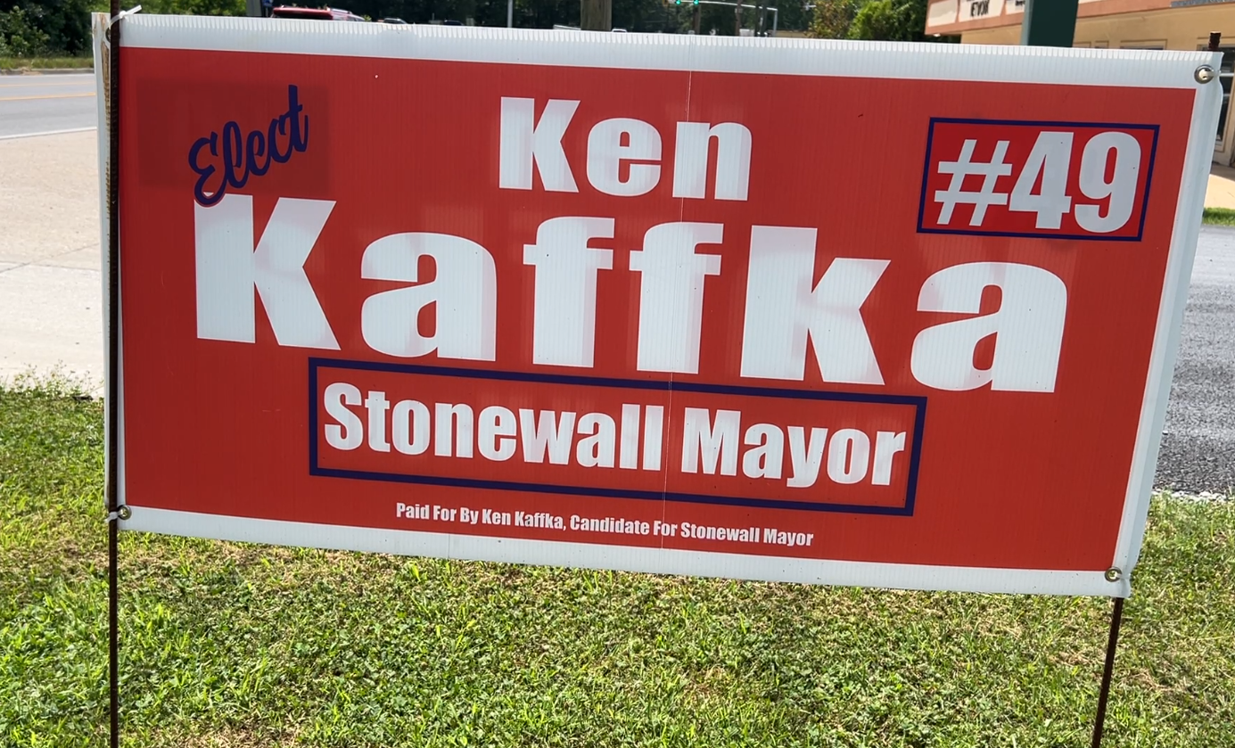 Ken Kaffka campaign sign
