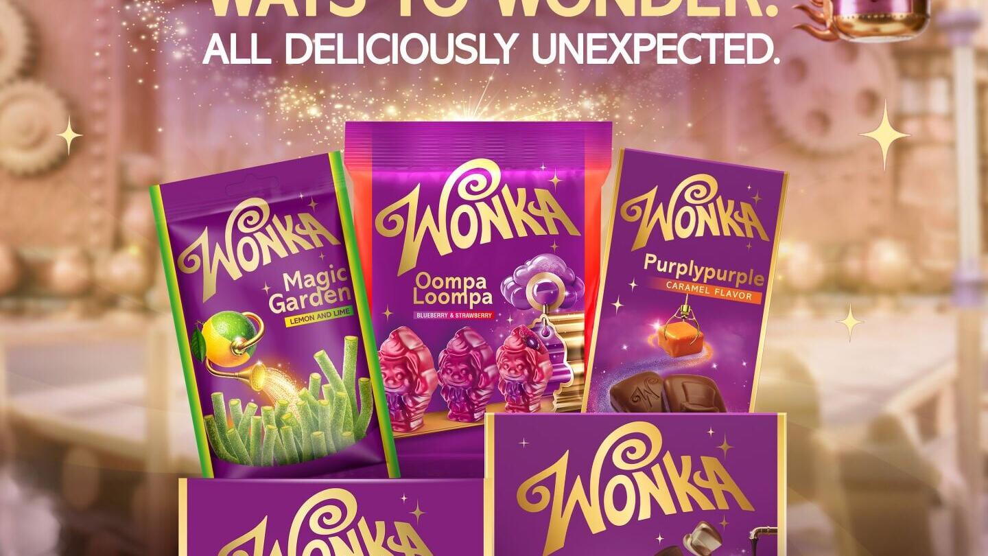 Ferrero Group debuts LTO Wonka products
