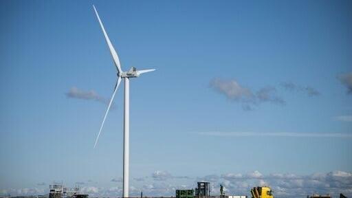 Offshore wind farms are powering the country's ports -- among Europe's busiest -- in a more sustainable way