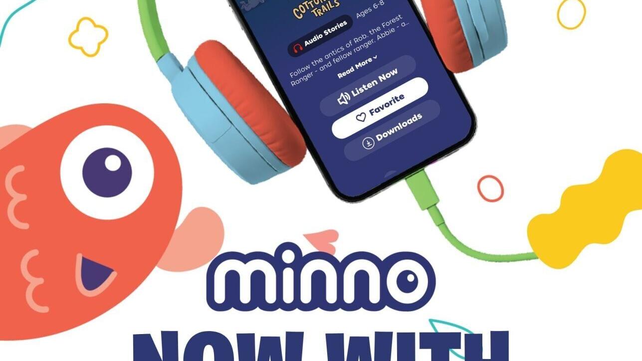 Minno announces a new screen-free audio experience, available directly within the Minno app.