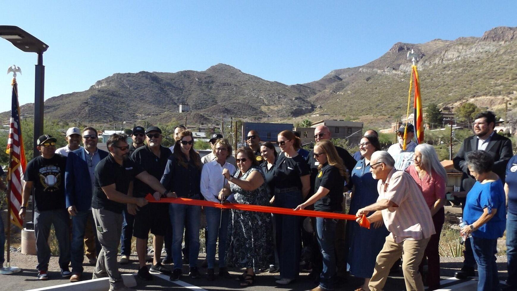 Ribbon cutting