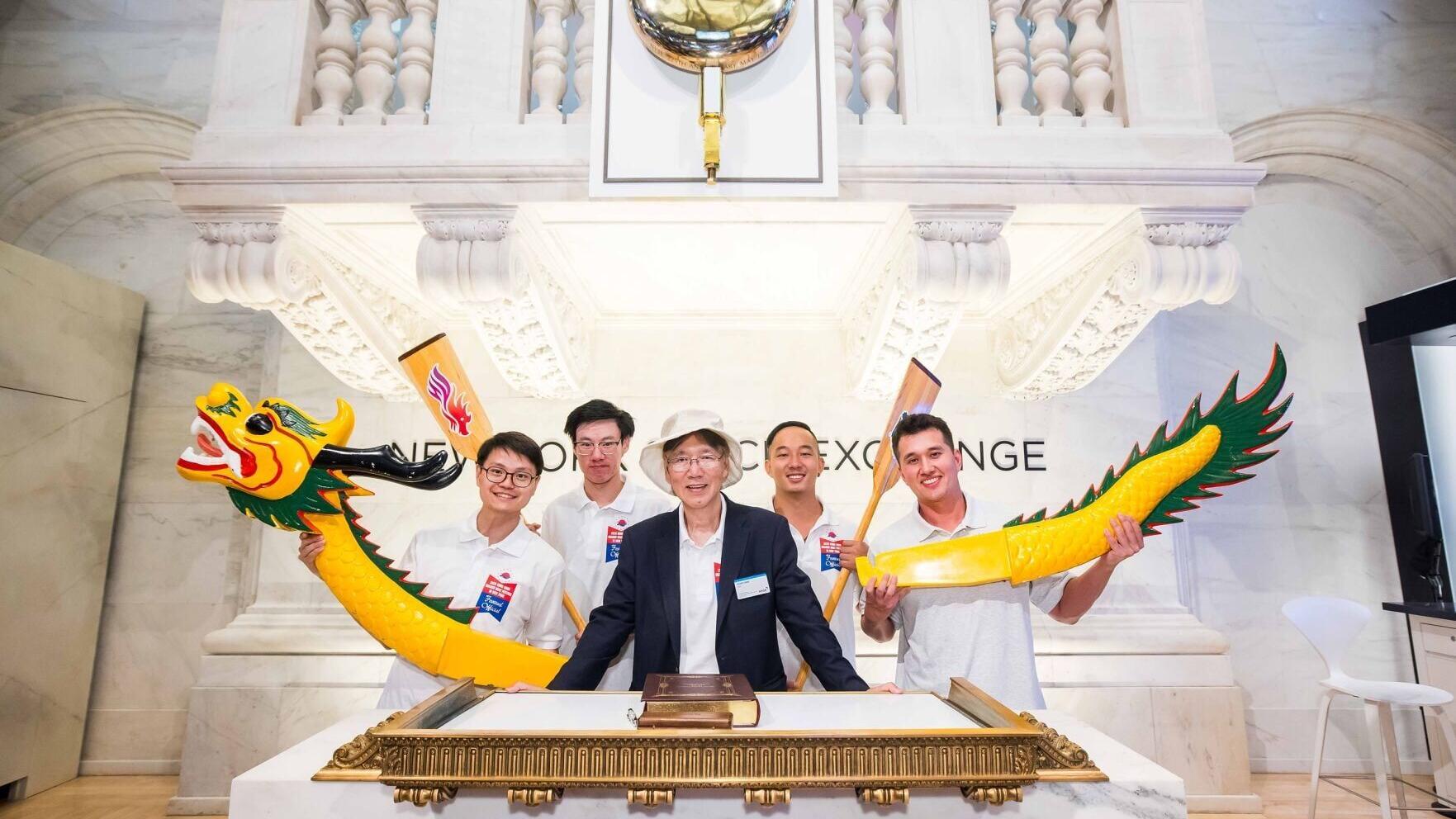 Hong Kong Dragon Boat Festival at NYSE