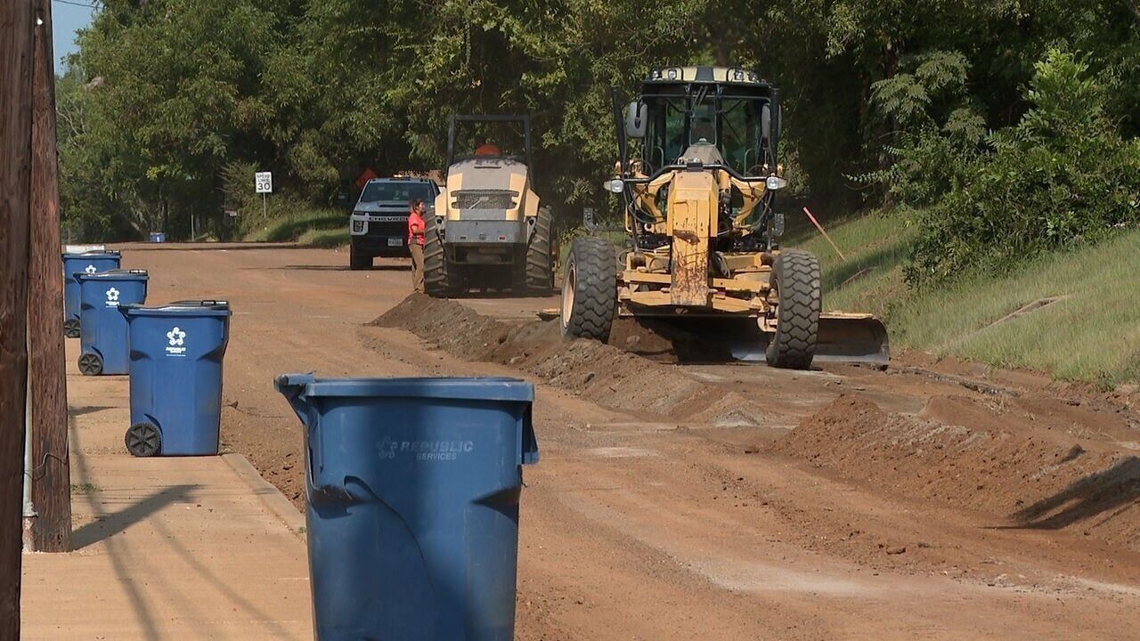 Street improvement project underway in Marshall