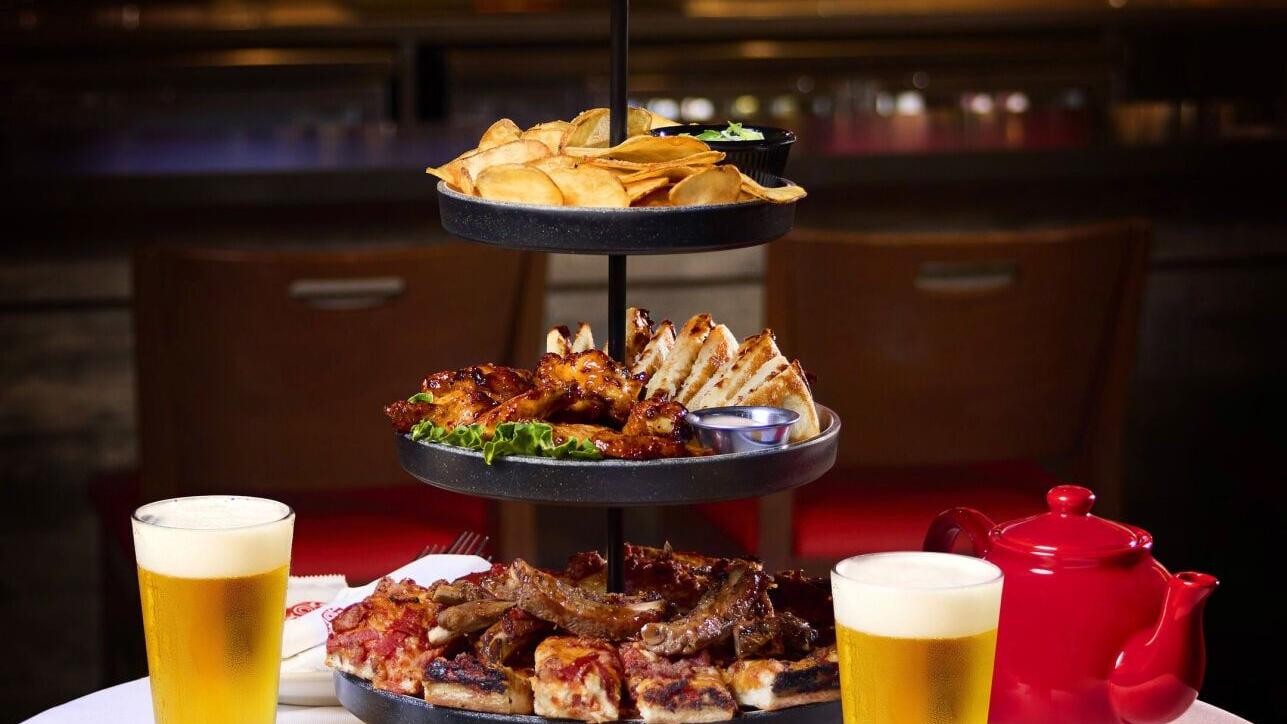 Boston Pizza’s High Tea is available to book at select locations across Canada. Photo credit: Elaine Fancy. (CNW Group/Boston Pizza International Inc.) (CNW Group/Boston Pizza International Inc.)