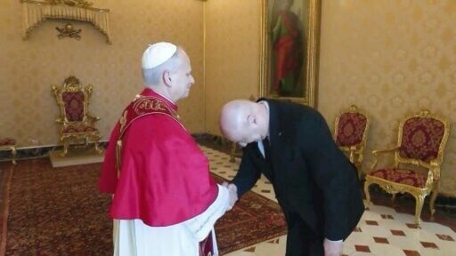 Pope Leo XIV receives Lebanese leader Aoun in Vatican