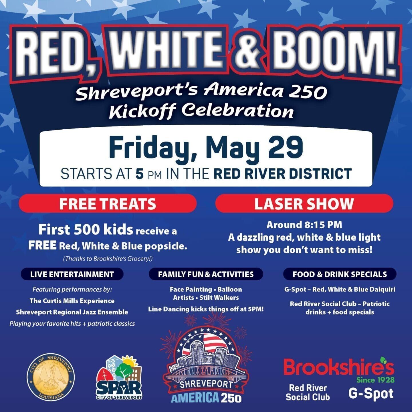 RED, WHITE &amp; BOOM