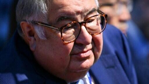 Uzbek-born Russian businessman Alisher Usmanov attends the Congress of the Russian Union of Industrialists and Entrepreneurs in Moscow on March 26, 2026