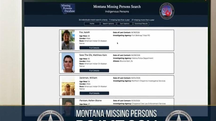 Montana launches statewide PSA to help find missing Indigenous people