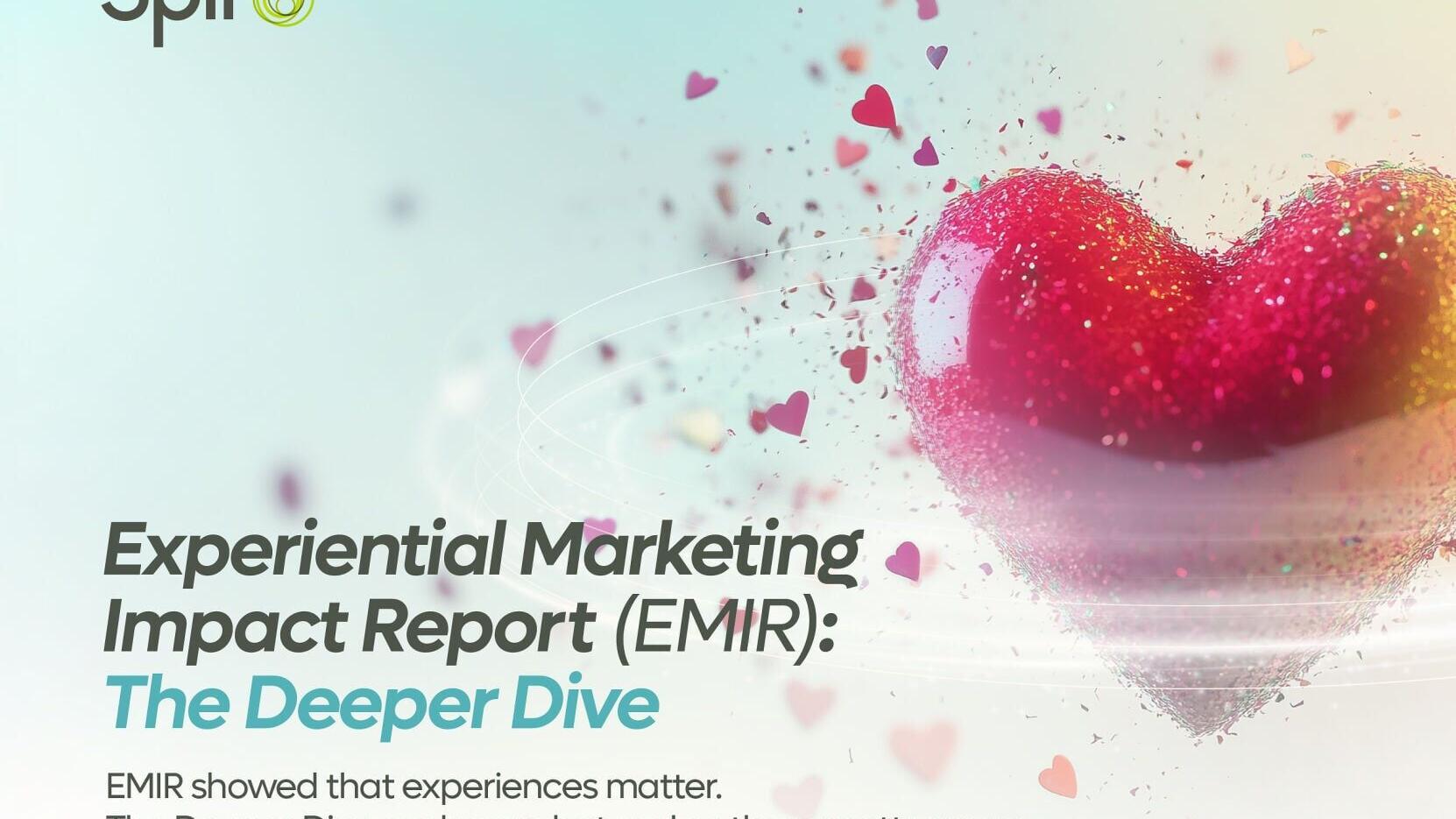 New Experiential Marketing Impact Report (EMIR) findings suggest the choices marketers make before an event begins may have the greatest influence on what happens after it ends. 
