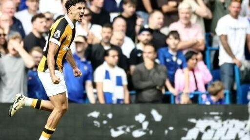 Mohamed Belloumi struck twice for Hull at Stamford Bridge