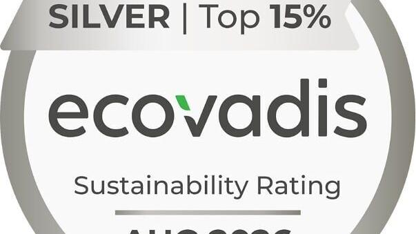 Arctech receives the EcoVadis Silver Medal in the 2026 Sustainability Rating.