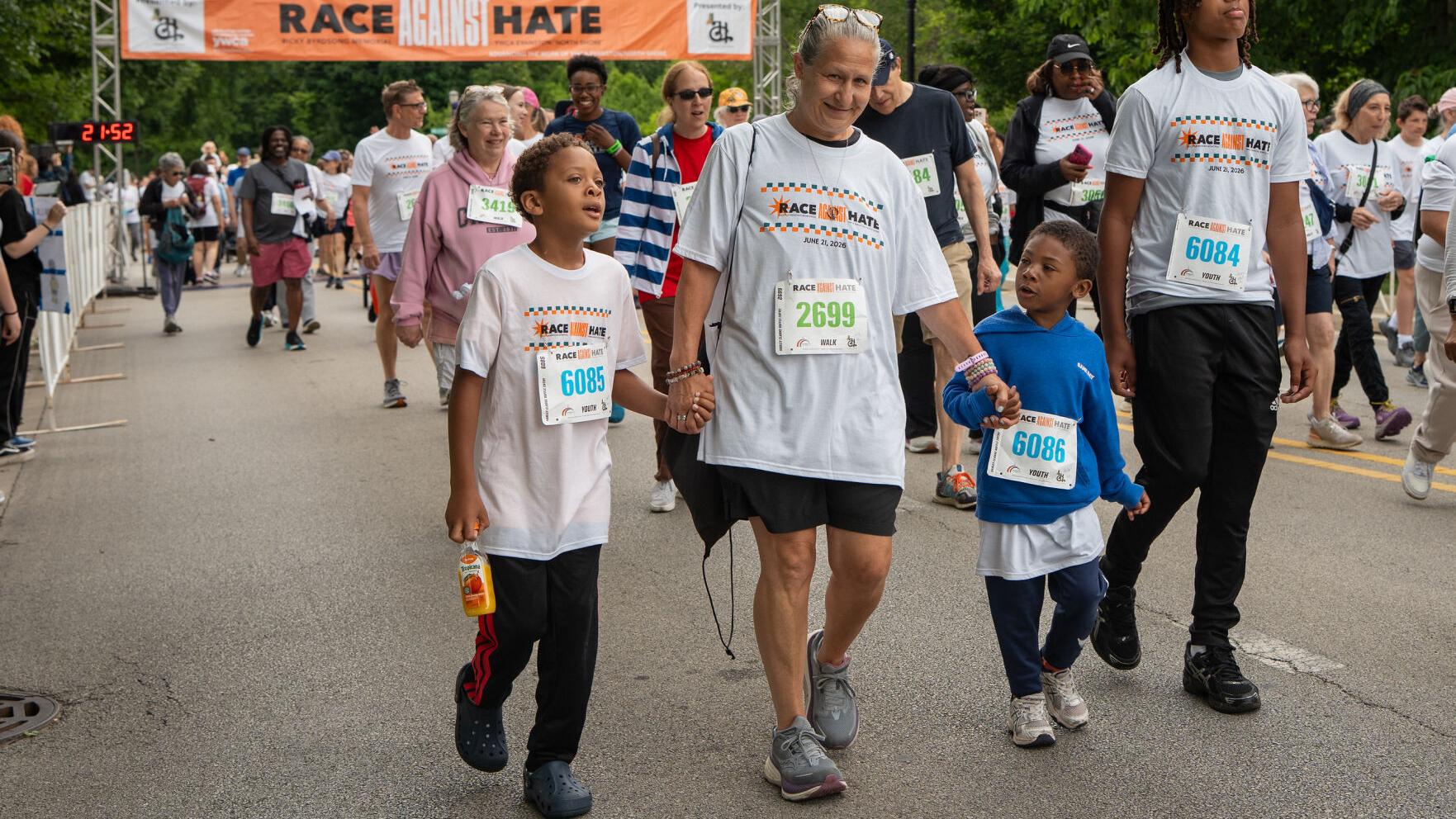 More than 3,000 community members participated in the YWCA Evanston/Northshore Ricky Byrdsong Memorial Race Against Hate in support of racial equity and justice.