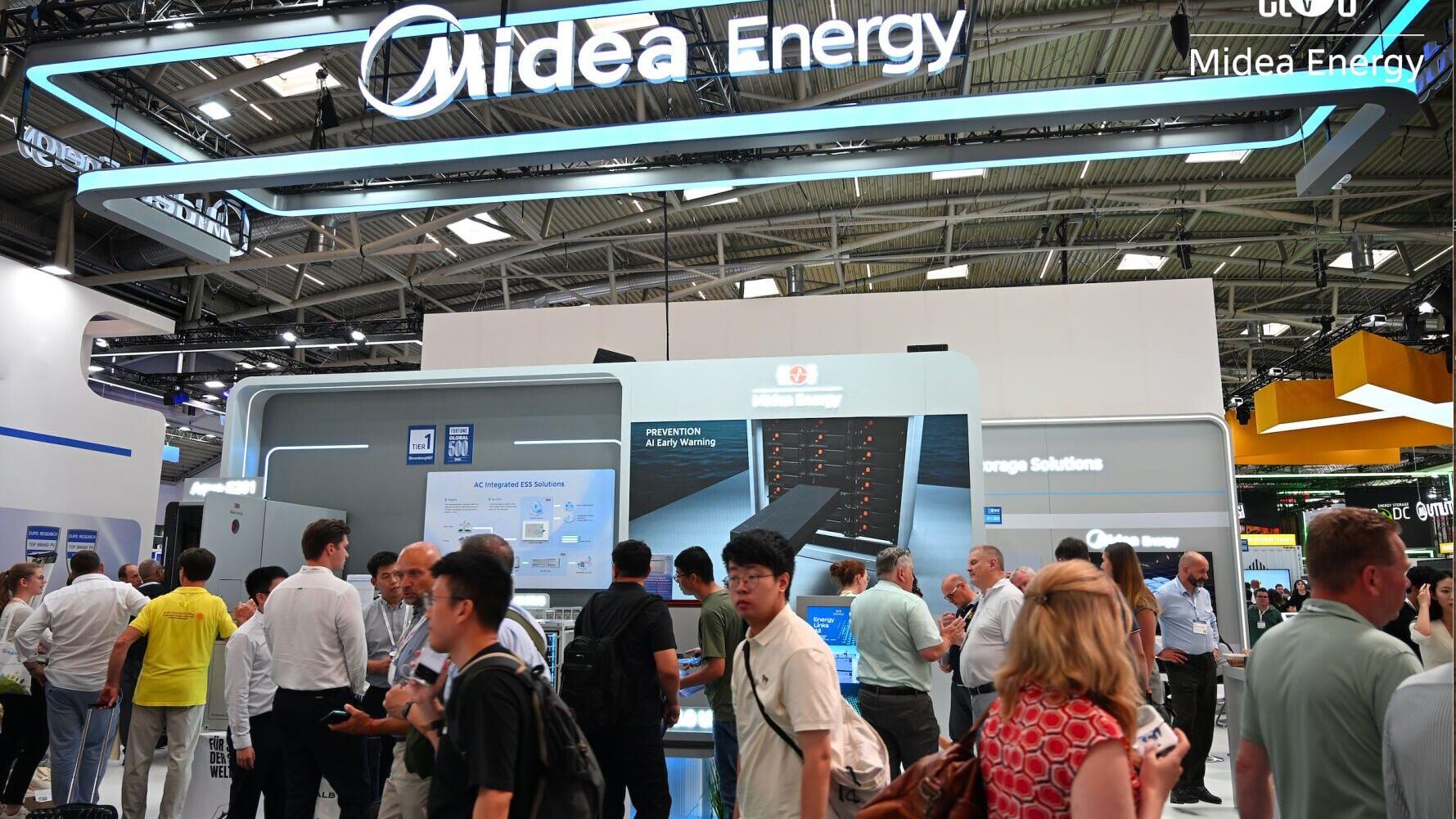 Midea Energy-CLOU Booth at 2026 The Smarter E Europe