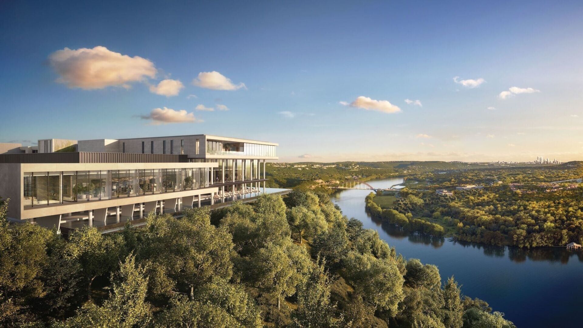 Four Seasons Private Residences Lake Austin; Rendering by DBOX for Austin Capital Partners