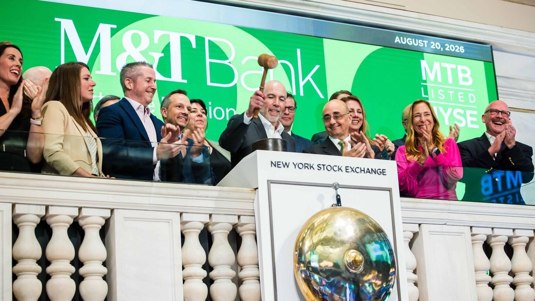 M&amp;T Bank at the NYSE on August 20th