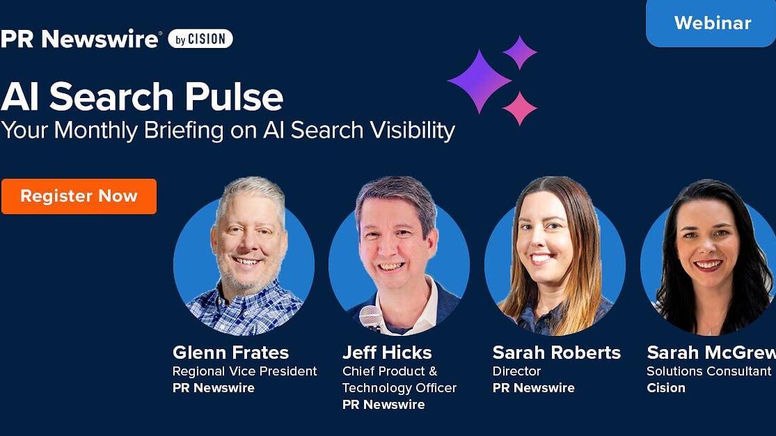 PR Newswire Launches Monthly AI Search Pulse Webinar Series