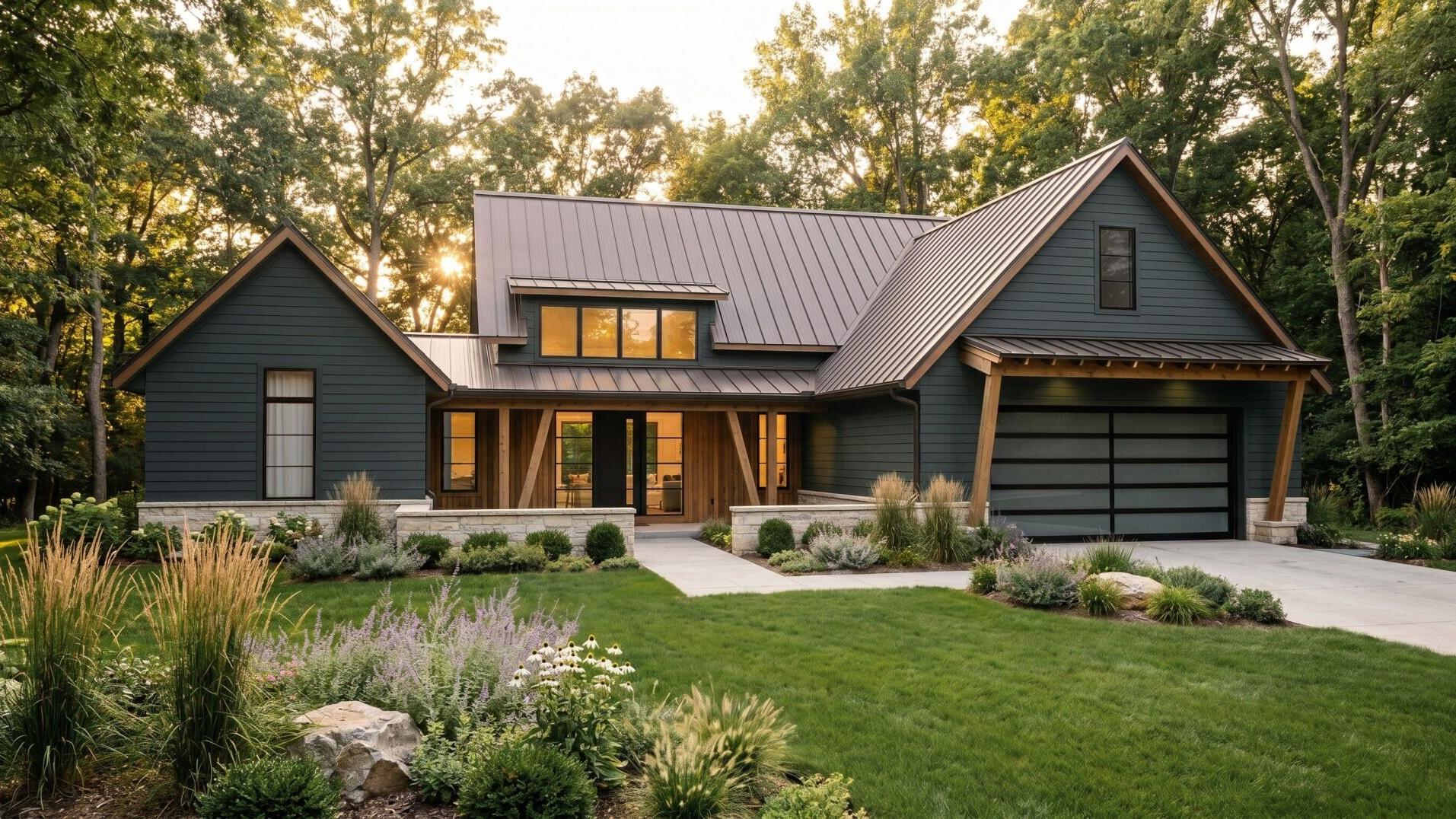 Green Builder Media's VISION House Asheville 2027 Front Exterior Rendering (created by Creative Founder Design Studio), construction by Alair Asheville | Red Tree (CNW Group/Alair Enterprises Ltd.)