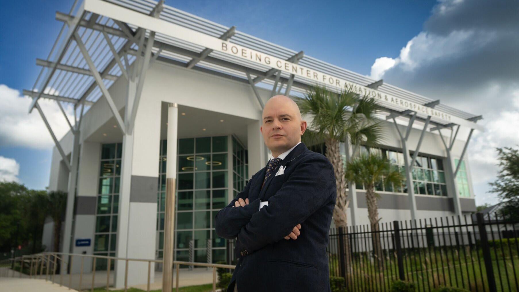 Dr. Mihhail Berezovski, associate professor of Mathematical Sciences and director of Undergraduate Research at Embry-Riddle, is the lead author of a paper on U.S. commercial aviation risks. The paper has been published through Embry-Riddle’s Boeing Cent...