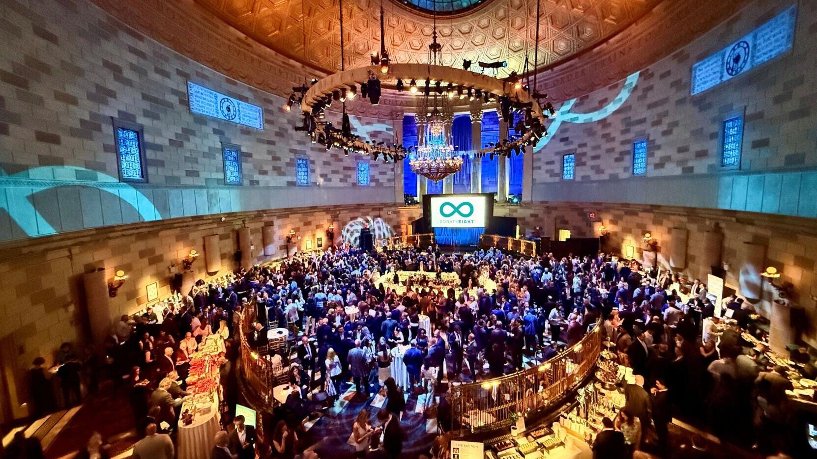 Donate Eight's 14th Annual Spring Cocktail Reception raised $1 million in support of the LiveOnNY Foundation and celebrated the lifesaving impact of organ donation. Photo Credit: David Handschuh