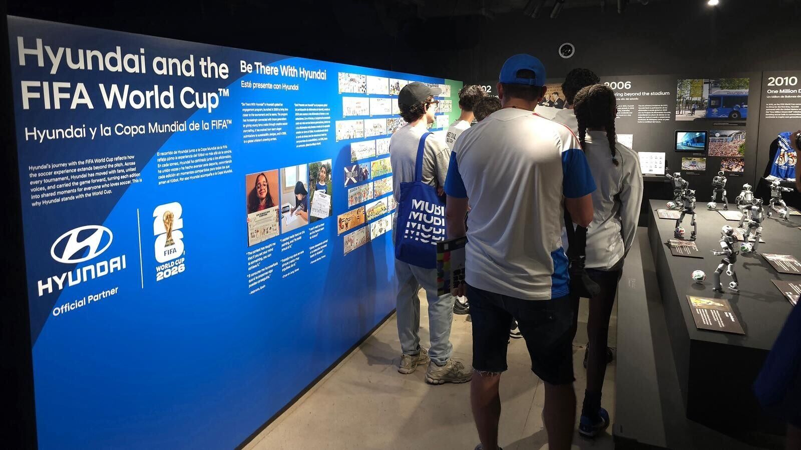 Young athletes from Metropolitan Oval Academy participate in a FIFA World Cup 2026™ experience at FIFA Museum and NYNJ Stadium as part of Hyundai Motor’s “Next Starts Now” campaign, in collaboration with NYFEST.