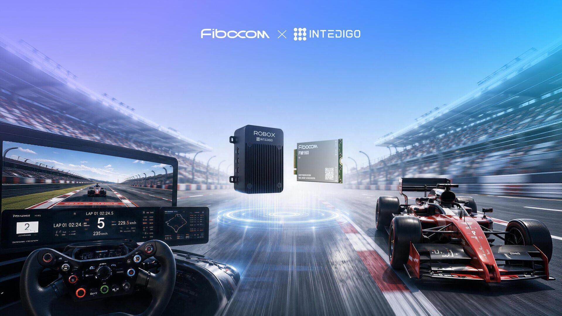 Fibocom 5G data transmission system module FM160 for embodied AI teleoperation
