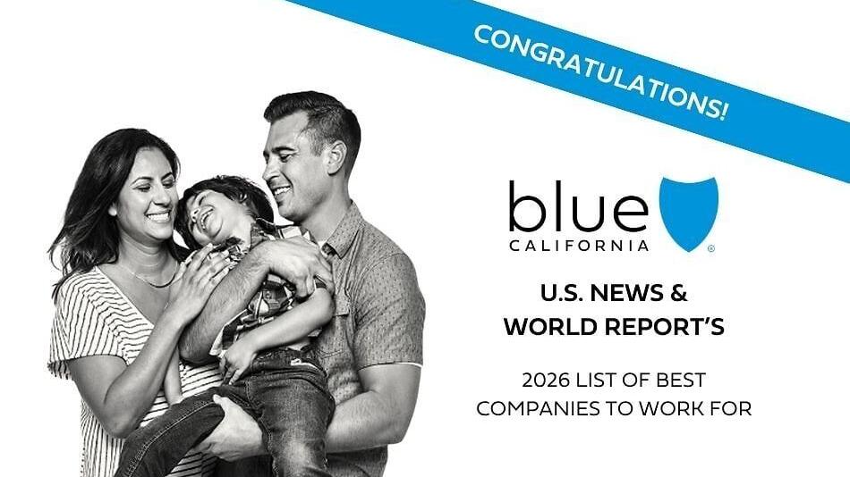 Blue Shield of California Recognized as a 2026 U.S. News &amp; World Report Best Company to Work For