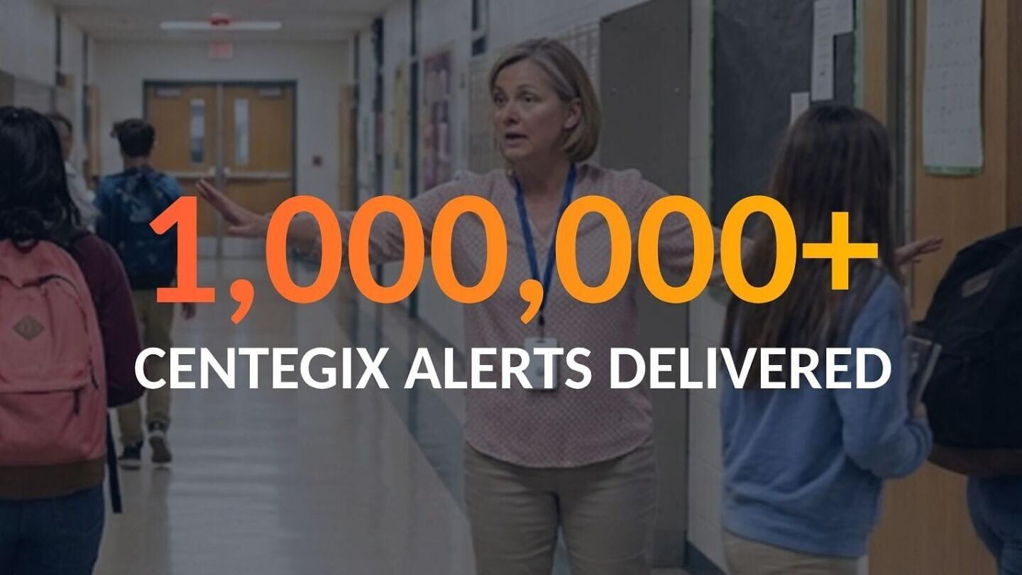 One million alerts milestone